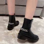 バックシルバーボリュームチェーンブラックブーツ 4種展開 - select store mirror meバックシルバーボリュームチェーンブラックブーツ 4種展開155471667mirror meselect store mirror me155471667ショート丈裏地シンプルレザー 22.5cm