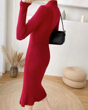 ねじれデザインネックリブニットワンピース 4色展開 - select store mirror meねじれデザインネックリブニットワンピース 4色展開155604782mirror meselect store mirror me155604782ホワイト S