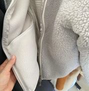 ノーカラージップボアジャケット 4色展開 - select store mirror meノーカラージップボアジャケット 4色展開159199288mirror meselect store mirror me159199288オフホワイト S