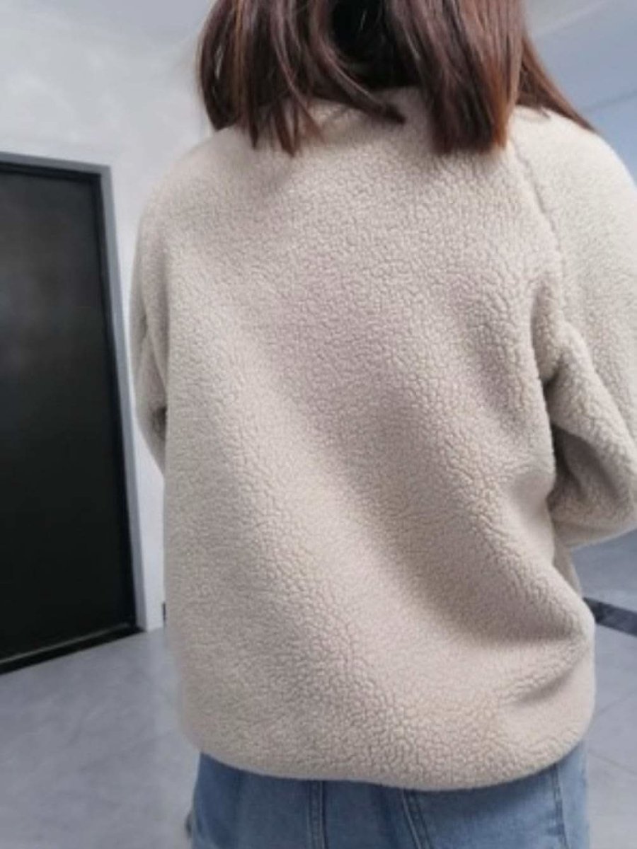 ノーカラージップボアジャケット 4色展開 - select store mirror meノーカラージップボアジャケット 4色展開159199288mirror meselect store mirror me159199288オフホワイト S