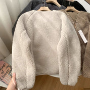 ノーカラージップボアジャケット 4色展開 - select store mirror meノーカラージップボアジャケット 4色展開159199288mirror meselect store mirror me159199288オフホワイト S