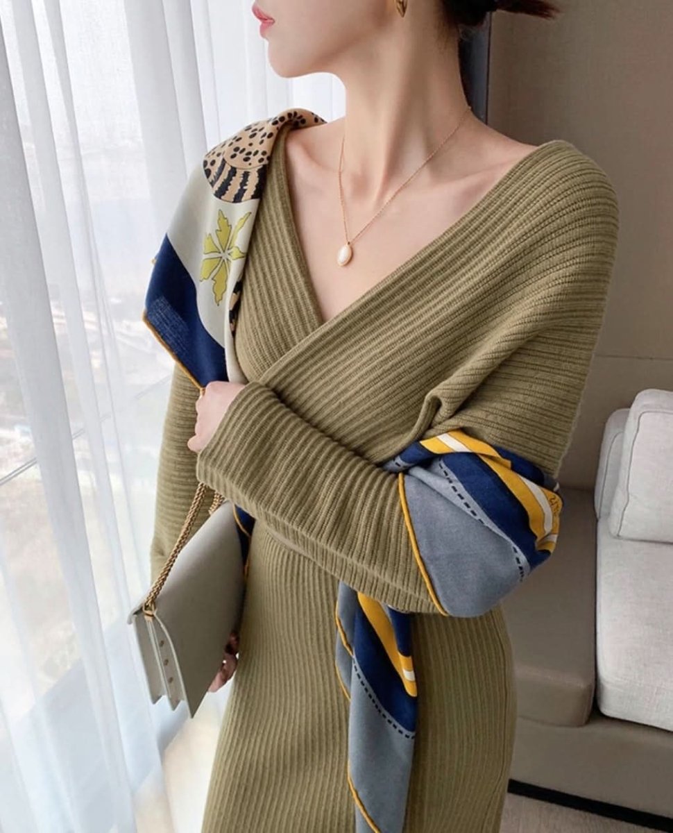 【入荷早々殿堂入り】クロスネックオフショルダー美ラインワンピース 4色展開 - select store mirror me【入荷早々殿堂入り】クロスネックオフショルダー美ラインワンピース 4色展開162064992mirror meselect store mirror me162064992ベージュ