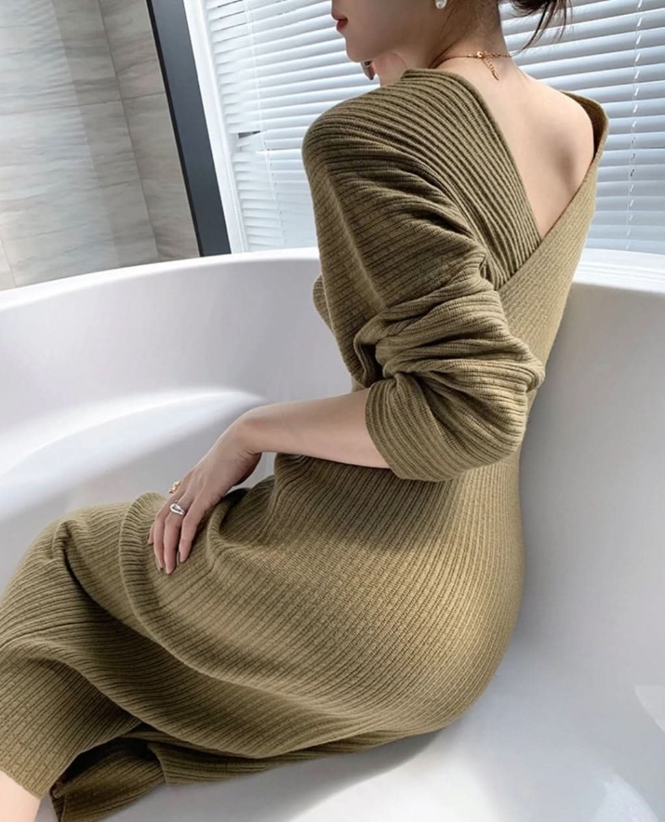 【入荷早々殿堂入り】クロスネックオフショルダー美ラインワンピース 4色展開 - select store mirror me【入荷早々殿堂入り】クロスネックオフショルダー美ラインワンピース 4色展開162064992mirror meselect store mirror me162064992ベージュ