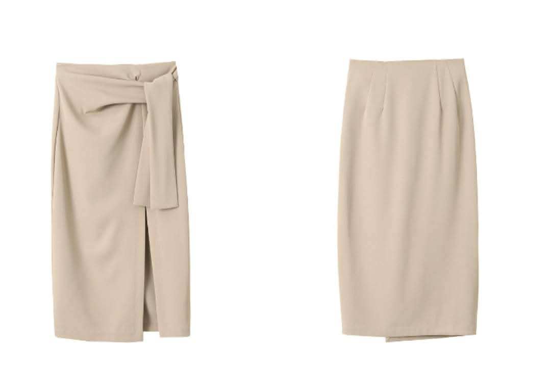 【動画あり】美シルエットウエストリボンスリットスカート 4色展開 - select store mirror me【動画あり】美シルエットウエストリボンスリットスカート 4色展開190816118mirror meselect store mirror me190816118アイボリーS