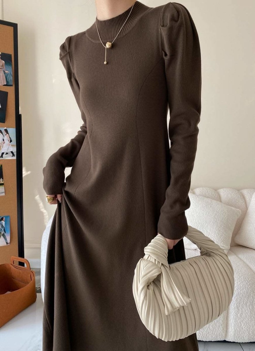 <インスタグラマー様ご愛用>【動画あり】パフスリーブエレガントニットワンピース 4色展開 - select store mirror me<インスタグラマー様ご愛用>【動画あり】パフスリーブエレガントニットワンピース 4色展開197270081mirror meselect store mirror me197270081アイボリー