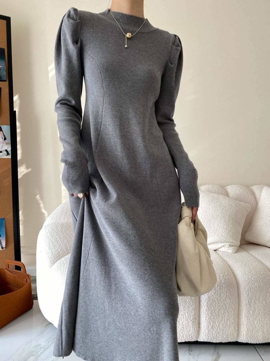 <インスタグラマー様ご愛用>【動画あり】パフスリーブエレガントニットワンピース 4色展開 - select store mirror me<インスタグラマー様ご愛用>【動画あり】パフスリーブエレガントニットワンピース 4色展開197270081mirror meselect store mirror me197270081アイボリー