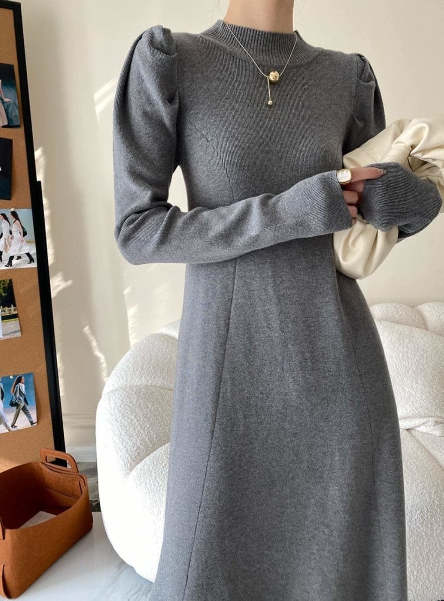 <インスタグラマー様ご愛用>【動画あり】パフスリーブエレガントニットワンピース 4色展開 - select store mirror me<インスタグラマー様ご愛用>【動画あり】パフスリーブエレガントニットワンピース 4色展開197270081mirror meselect store mirror me197270081アイボリー