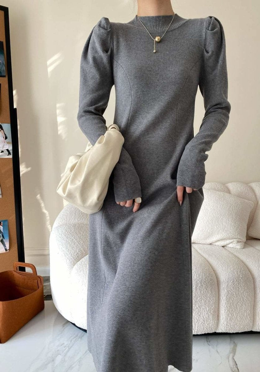 <インスタグラマー様ご愛用>【動画あり】パフスリーブエレガントニットワンピース 4色展開 - select store mirror me<インスタグラマー様ご愛用>【動画あり】パフスリーブエレガントニットワンピース 4色展開197270081mirror meselect store mirror me197270081アイボリー