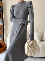 <インスタグラマー様ご愛用>【動画あり】パフスリーブエレガントニットワンピース 4色展開 - select store mirror me<インスタグラマー様ご愛用>【動画あり】パフスリーブエレガントニットワンピース 4色展開197270081mirror meselect store mirror me197270081アイボリー