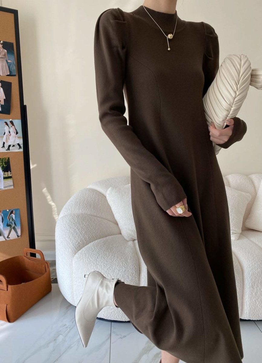 <インスタグラマー様ご愛用>【動画あり】パフスリーブエレガントニットワンピース 4色展開 - select store mirror me<インスタグラマー様ご愛用>【動画あり】パフスリーブエレガントニットワンピース 4色展開197270081mirror meselect store mirror me197270081アイボリー