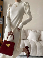 <インスタグラマー様ご愛用>【動画あり】パフスリーブエレガントニットワンピース 4色展開 - select store mirror me<インスタグラマー様ご愛用>【動画あり】パフスリーブエレガントニットワンピース 4色展開197270081mirror meselect store mirror me197270081アイボリー