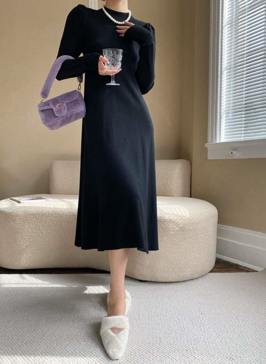 <インスタグラマー様ご愛用>【動画あり】パフスリーブエレガントニットワンピース 4色展開 - select store mirror me<インスタグラマー様ご愛用>【動画あり】パフスリーブエレガントニットワンピース 4色展開197270081mirror meselect store mirror me197270081アイボリー