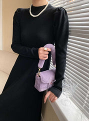 <インスタグラマー様ご愛用>【動画あり】パフスリーブエレガントニットワンピース 4色展開 - select store mirror me<インスタグラマー様ご愛用>【動画あり】パフスリーブエレガントニットワンピース 4色展開197270081mirror meselect store mirror me197270081アイボリー