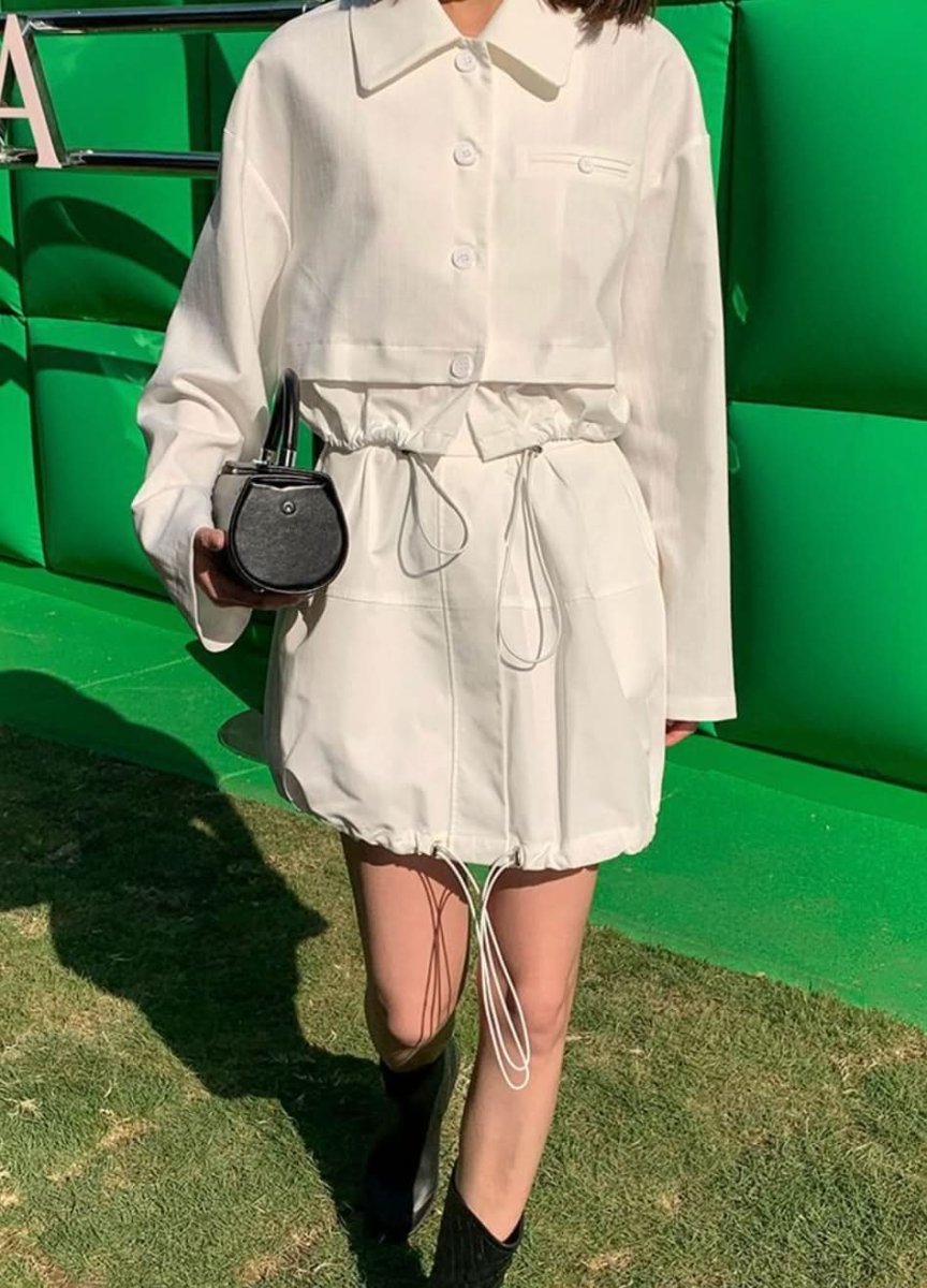 【動画あり】バルーンデザインミニ丈スカート 4色展開 - select store mirror me【動画あり】バルーンデザインミニ丈スカート 4色展開201811677mirror meselect store mirror me201811677ホワイトS