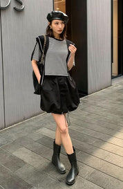 【動画あり】バルーンデザインミニ丈スカート 4色展開 - select store mirror me【動画あり】バルーンデザインミニ丈スカート 4色展開201811677mirror meselect store mirror me201811677ホワイトS