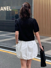 【動画あり】バルーンデザインミニ丈スカート 4色展開 - select store mirror me【動画あり】バルーンデザインミニ丈スカート 4色展開201811677mirror meselect store mirror me201811677ホワイトS