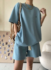 おすすめ【動画あり】サマーワンポイントスウェットセットアップ 4色展開 - select store mirror meおすすめ【動画あり】サマーワンポイントスウェットセットアップ 4色展開208702830mirror meselect store mirror me208702830ライトベージュ