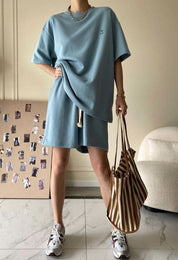 おすすめ【動画あり】サマーワンポイントスウェットセットアップ 4色展開 - select store mirror meおすすめ【動画あり】サマーワンポイントスウェットセットアップ 4色展開208702830mirror meselect store mirror me208702830ライトベージュ