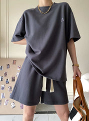 おすすめ【動画あり】サマーワンポイントスウェットセットアップ 4色展開 - select store mirror meおすすめ【動画あり】サマーワンポイントスウェットセットアップ 4色展開208702830mirror meselect store mirror me208702830ライトベージュ