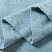 【動画あり】くすみカラーモックネックリブ切り替えワンピース 5色展開 mirror me