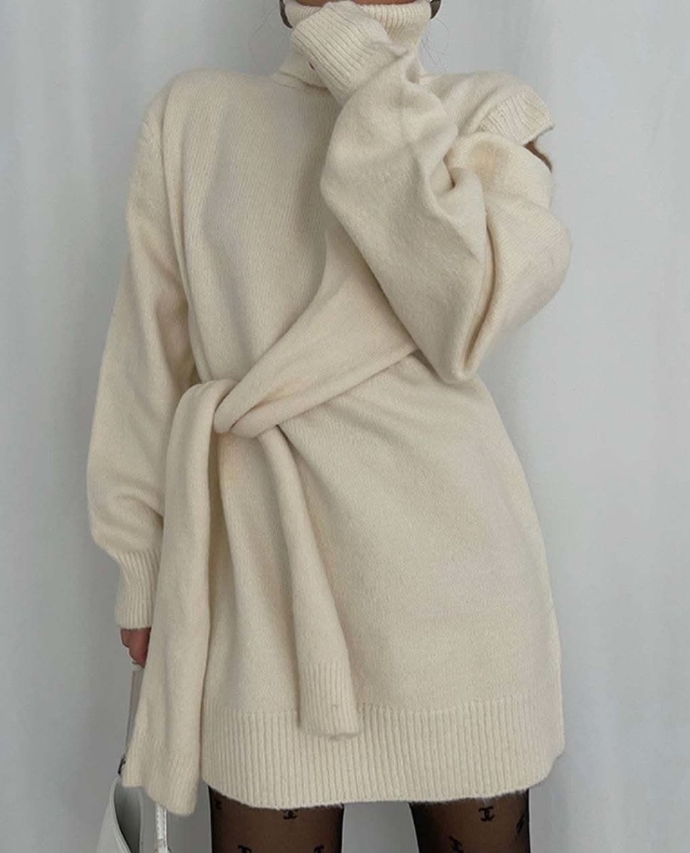 【動画あり】タートルネックデザインカットオーバーニット 5色展開 - select store mirror me【動画あり】タートルネックデザインカットオーバーニット 5色展開162283858mirror meselect store mirror me162283858①