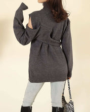 【動画あり】タートルネックデザインカットオーバーニット 5色展開 - select store mirror me【動画あり】タートルネックデザインカットオーバーニット 5色展開162283858mirror meselect store mirror me162283858①