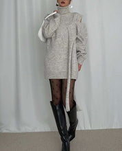 【動画あり】タートルネックデザインカットオーバーニット 5色展開 - select store mirror me【動画あり】タートルネックデザインカットオーバーニット 5色展開162283858mirror meselect store mirror me162283858①