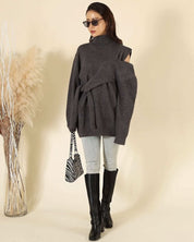 【動画あり】タートルネックデザインカットオーバーニット 5色展開 - select store mirror me【動画あり】タートルネックデザインカットオーバーニット 5色展開162283858mirror meselect store mirror me162283858①