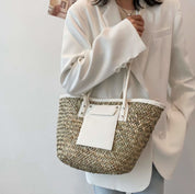 【動画あり】ストロー素材切り替えカゴバッグ 5色展開 - select store mirror me【動画あり】ストロー素材切り替えカゴバッグ 5色展開182244291mirror meselect store mirror me182244291ホワイト