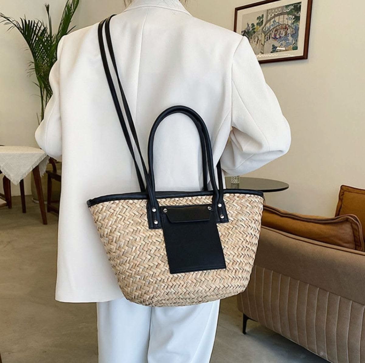 【動画あり】ストロー素材切り替えカゴバッグ 5色展開 - select store mirror me【動画あり】ストロー素材切り替えカゴバッグ 5色展開182244291mirror meselect store mirror me182244291ホワイト