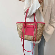 【動画あり】ストロー素材切り替えカゴバッグ 5色展開 - select store mirror me【動画あり】ストロー素材切り替えカゴバッグ 5色展開182244291mirror meselect store mirror me182244291ホワイト