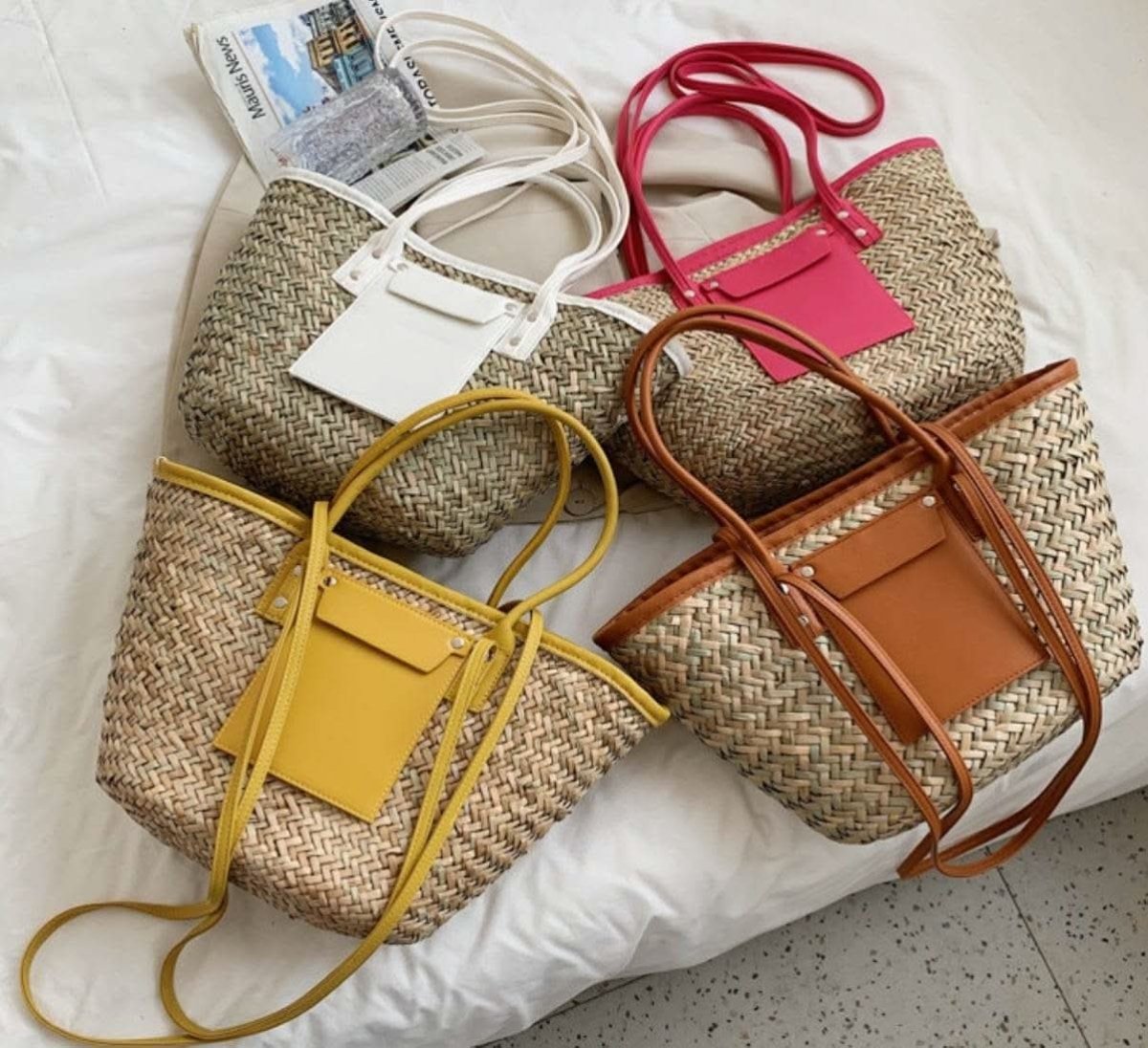 【動画あり】ストロー素材切り替えカゴバッグ 5色展開 - select store mirror me【動画あり】ストロー素材切り替えカゴバッグ 5色展開182244291mirror meselect store mirror me182244291ホワイト