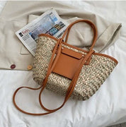 【動画あり】ストロー素材切り替えカゴバッグ 5色展開 - select store mirror me【動画あり】ストロー素材切り替えカゴバッグ 5色展開182244291mirror meselect store mirror me182244291ホワイト