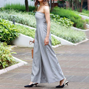 【動画あり】ベアトップグレーストライプワイドレッグロンパース - select store mirror me【動画あり】ベアトップグレーストライプワイドレッグロンパース52695563mirror meselect store mirror me52695563XS