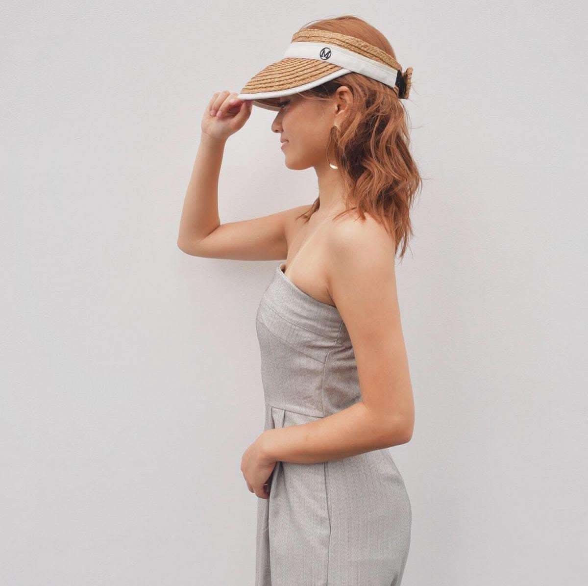 【動画あり】ベアトップグレーストライプワイドレッグロンパース - select store mirror me【動画あり】ベアトップグレーストライプワイドレッグロンパース52695563mirror meselect store mirror me52695563XS