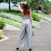 【動画あり】ベアトップグレーストライプワイドレッグロンパース - select store mirror me【動画あり】ベアトップグレーストライプワイドレッグロンパース52695563mirror meselect store mirror me52695563XS