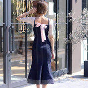 <インスタグラマー様ご愛用><伸縮性抜群>美シルエットマーメイドラインデニムワンピース - select store mirror me<インスタグラマー様ご愛用><伸縮性抜群>美シルエットマーメイドラインデニムワンピース52760900mirror meselect store mirror me52760900S