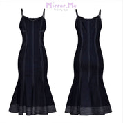 <インスタグラマー様ご愛用><伸縮性抜群>美シルエットマーメイドラインデニムワンピース - select store mirror me<インスタグラマー様ご愛用><伸縮性抜群>美シルエットマーメイドラインデニムワンピース52760900mirror meselect store mirror me52760900S
