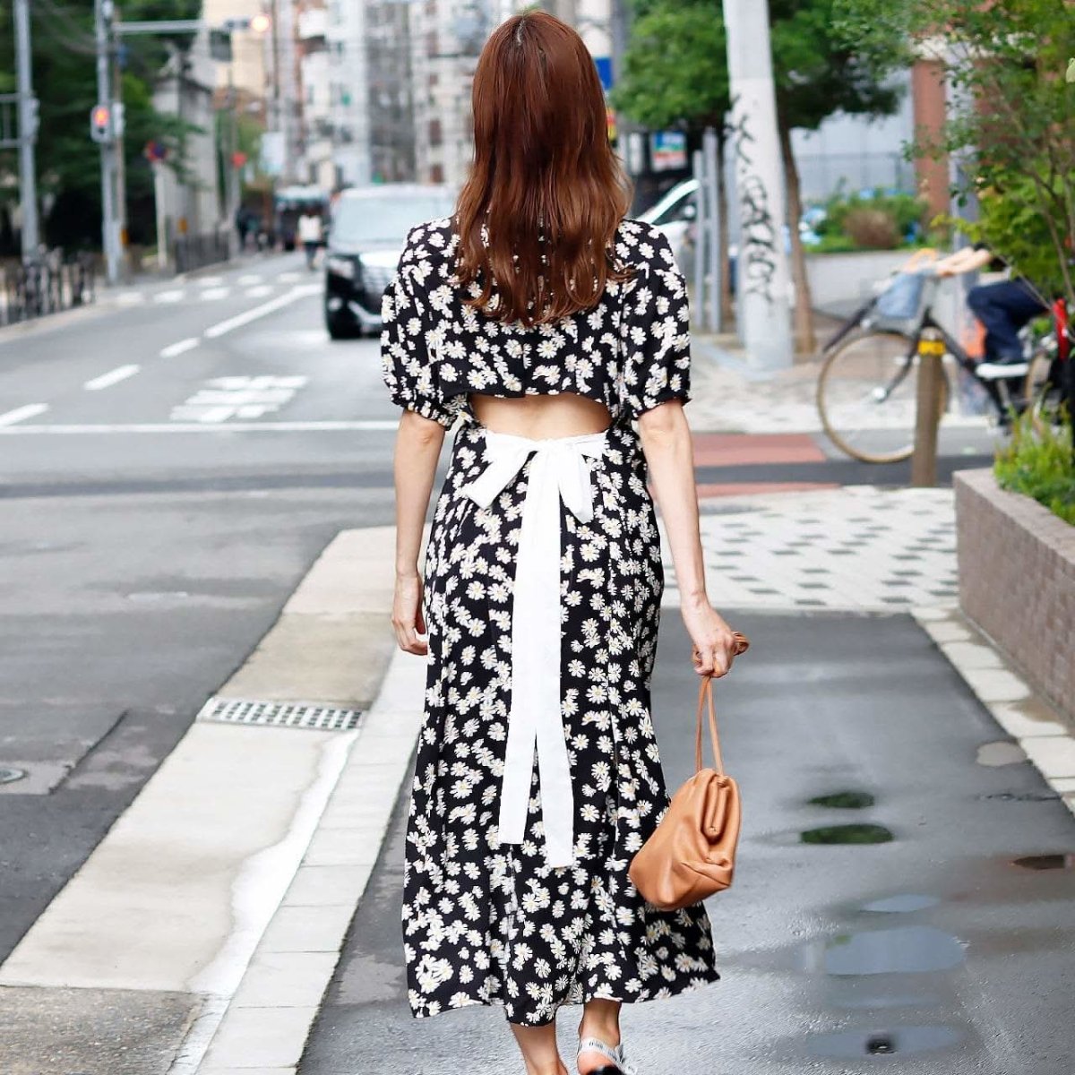 大人気!<サイズ展開豊富>【動画あり】バックオープンリボンデイジー柄マキシワンピース - select store mirror me大人気!<サイズ展開豊富>【動画あり】バックオープンリボンデイジー柄マキシワンピース57315129mirror meselect store mirror me57315129S