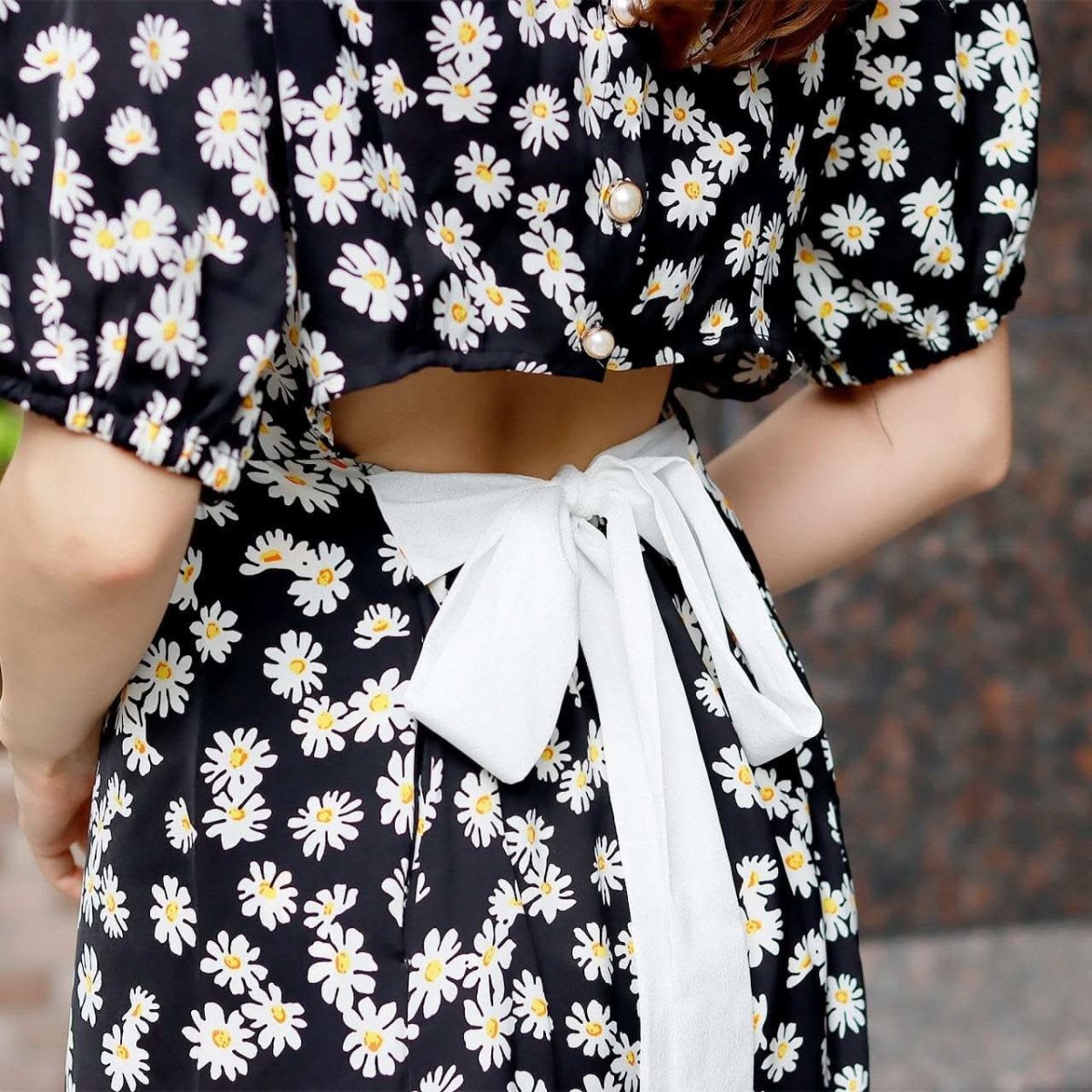 大人気!<サイズ展開豊富>【動画あり】バックオープンリボンデイジー柄マキシワンピース - select store mirror me大人気!<サイズ展開豊富>【動画あり】バックオープンリボンデイジー柄マキシワンピース57315129mirror meselect store mirror me57315129S