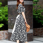 大人気!<サイズ展開豊富>【動画あり】バックオープンリボンデイジー柄マキシワンピース - select store mirror me大人気!<サイズ展開豊富>【動画あり】バックオープンリボンデイジー柄マキシワンピース57315129mirror meselect store mirror me57315129S