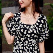 大人気!<サイズ展開豊富>【動画あり】バックオープンリボンデイジー柄マキシワンピース - select store mirror me大人気!<サイズ展開豊富>【動画あり】バックオープンリボンデイジー柄マキシワンピース57315129mirror meselect store mirror me57315129S