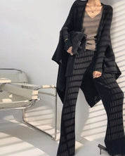 リブニットフレアカットパンツ 6色展開 - select store mirror meリブニットフレアカットパンツ 6色展開159952224mirror meselect store mirror me159952224ホワイト S