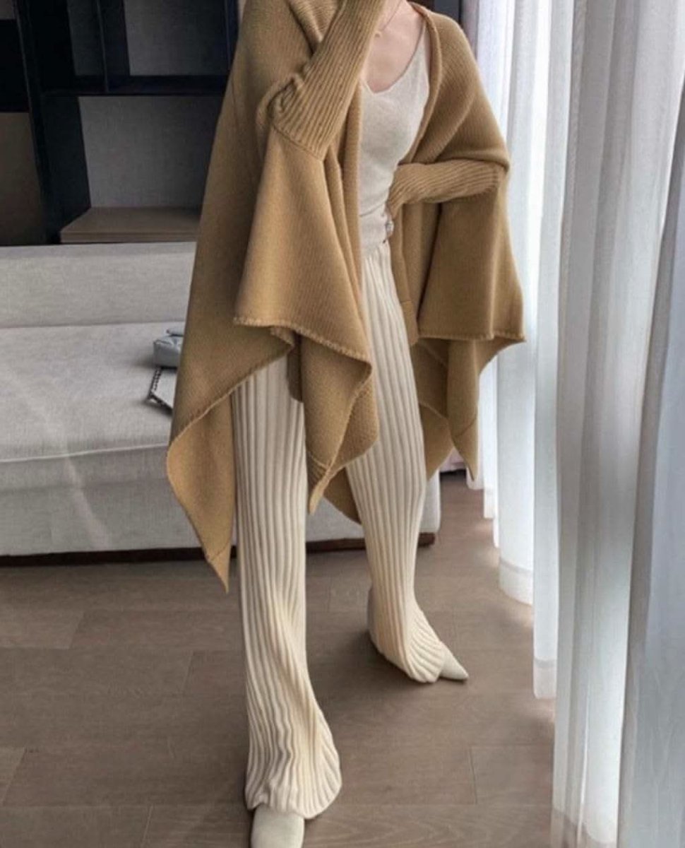 リブニットフレアカットパンツ 6色展開 - select store mirror meリブニットフレアカットパンツ 6色展開159952224mirror meselect store mirror me159952224ホワイト S