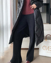 リブニットフレアカットパンツ 6色展開 - select store mirror meリブニットフレアカットパンツ 6色展開159952224mirror meselect store mirror me159952224ホワイト S