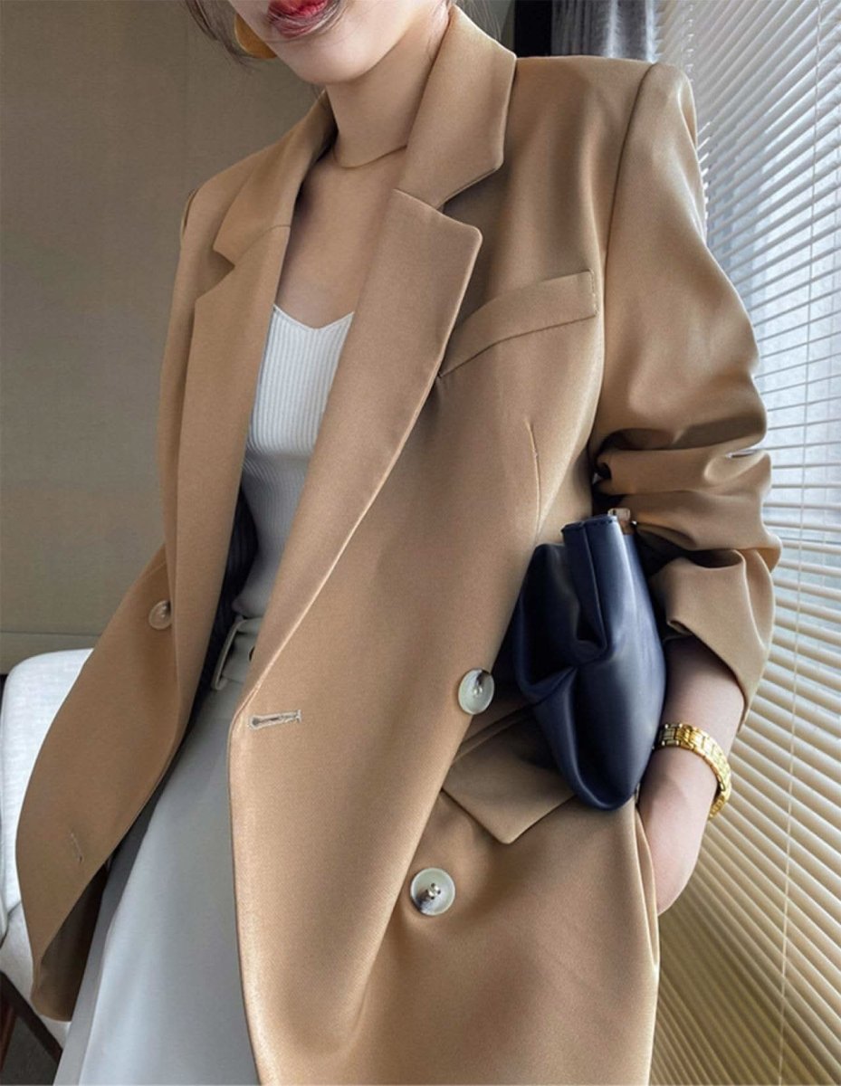 【動画あり】ヌーディーベージュアシンメトリーロングベルトジャケット - select store mirror me【動画あり】ヌーディーベージュアシンメトリーロングベルトジャケット84841688mirror meselect store mirror me84841688S