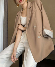 【動画あり】ヌーディーベージュアシンメトリーロングベルトジャケット - select store mirror me【動画あり】ヌーディーベージュアシンメトリーロングベルトジャケット84841688mirror meselect store mirror me84841688S