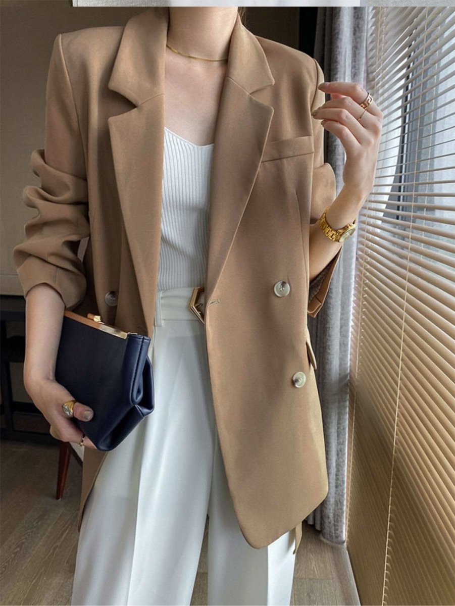 【動画あり】ヌーディーベージュアシンメトリーロングベルトジャケット - select store mirror me【動画あり】ヌーディーベージュアシンメトリーロングベルトジャケット84841688mirror meselect store mirror me84841688S