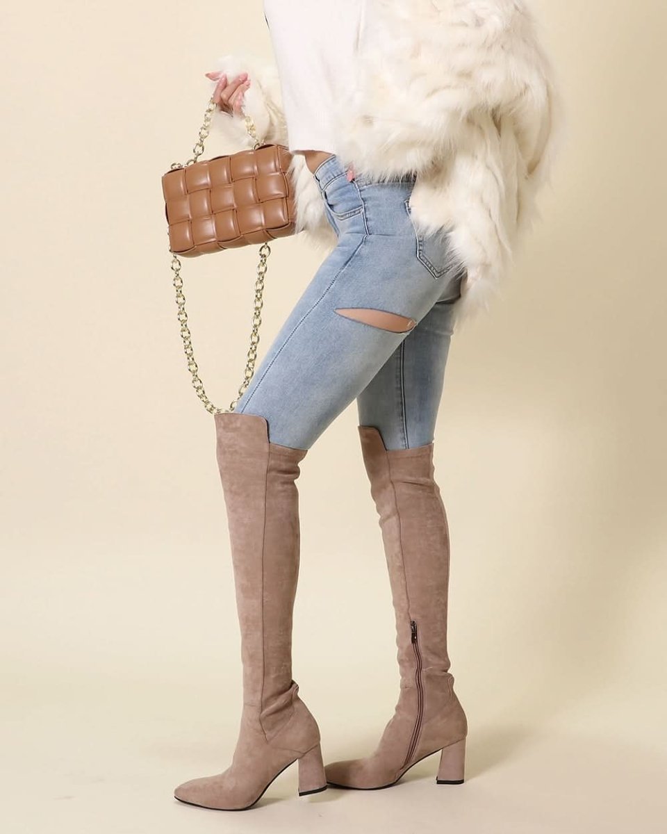 <ベージュ8cmヒール24.5cm1点即納>【動画あり】【本牛革】切り替えスエードアシンメトリーロングブーツ 3色展開&2種展開 - select store mirror me<ベージュ8cmヒール24.5cm1点即納>【動画あり】【本牛革】切り替えスエードアシンメトリーロングブーツ 3色展開&2種展開200367265mirror meselect store mirror me200367265ベージュ8cmヒール(裏地レザー) 22cm