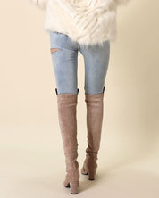 <ベージュ8cmヒール24.5cm1点即納>【動画あり】【本牛革】切り替えスエードアシンメトリーロングブーツ 3色展開&2種展開 - select store mirror me<ベージュ8cmヒール24.5cm1点即納>【動画あり】【本牛革】切り替えスエードアシンメトリーロングブーツ 3色展開&2種展開200367265mirror meselect store mirror me200367265ベージュ8cmヒール(裏地レザー) 22cm